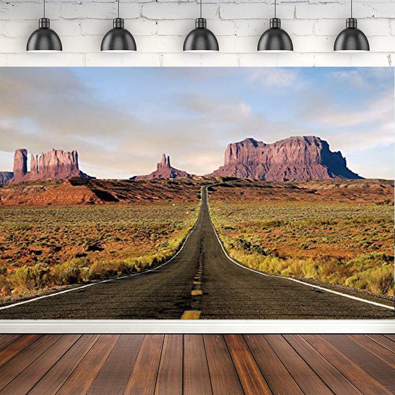 Photography Competition - Photography Backdrop American Monument Valley Runway