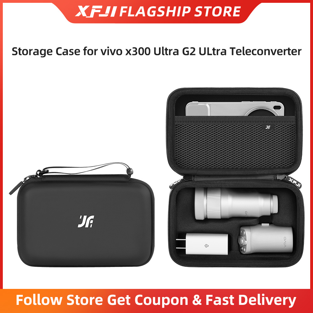 Photography Kit Vivo X300 - XFJI Storage Bag Case PU Drop-resistant