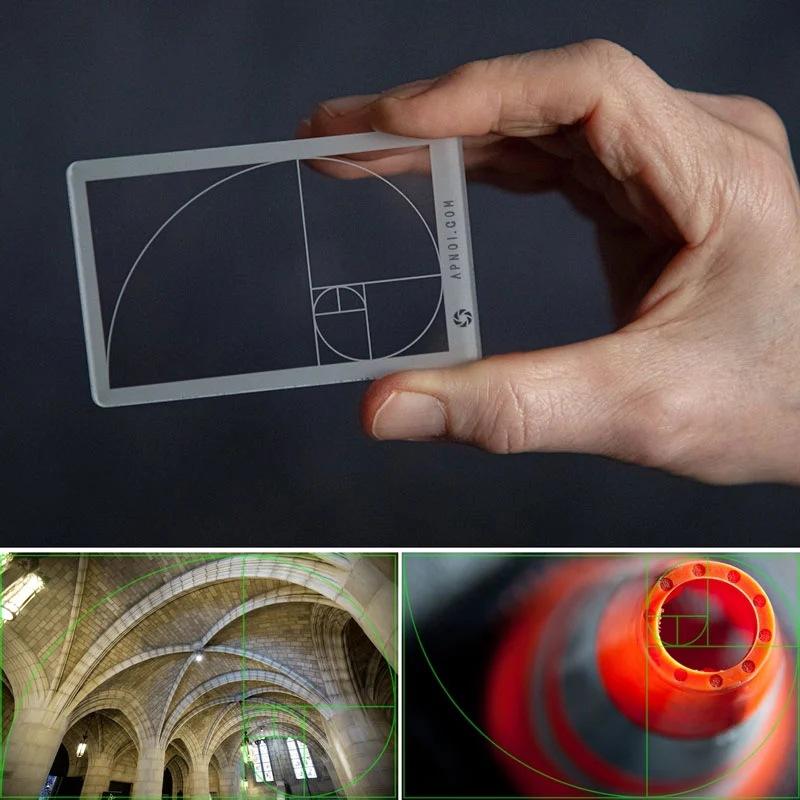 Photography Golden Ratio - Golden Ratio Photography Ruler Fibonacci Viewfinder