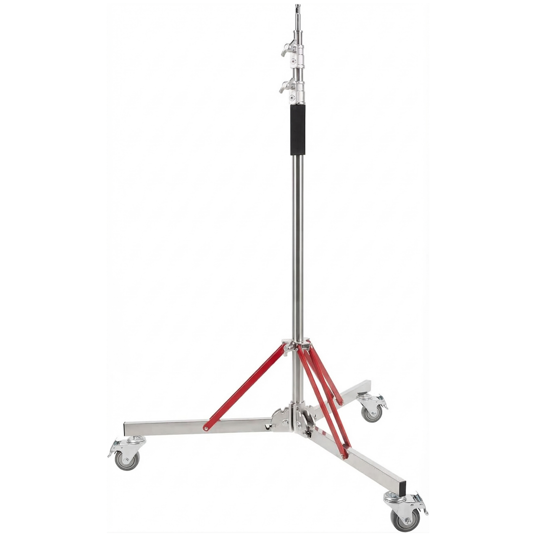 Photography Kit Pro - Heavy Duty Light Stand with Casters,