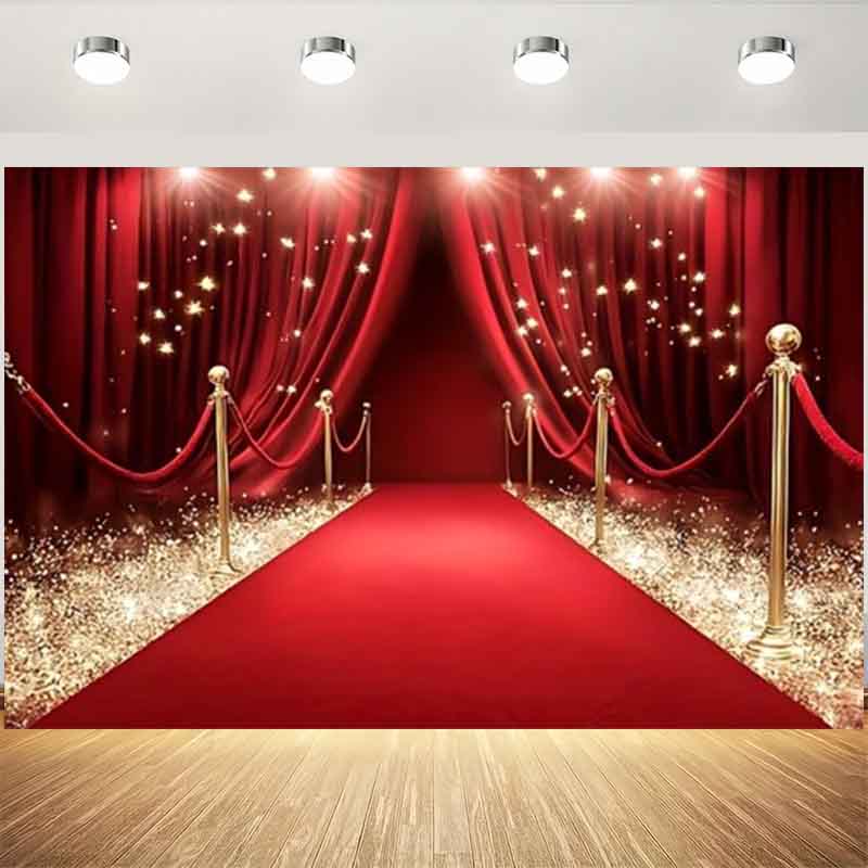 Photography Oscar - Red Carpet Theme Backdrop Banner Movie