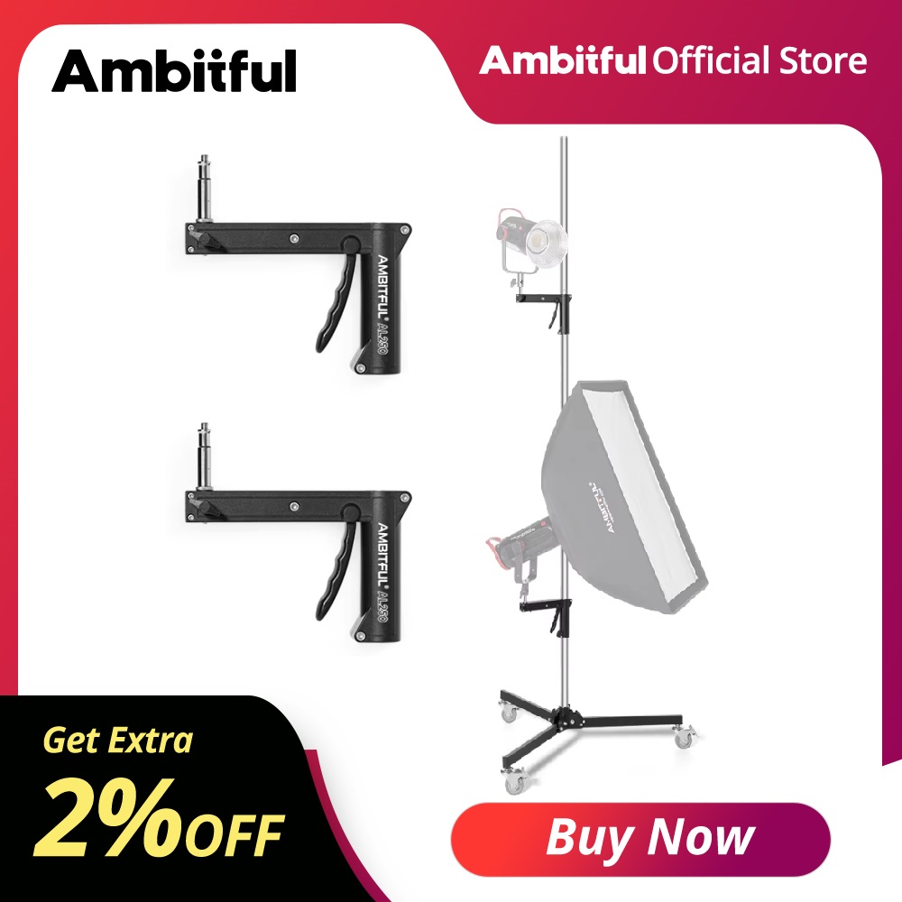 Photography Kit Pro - Ambitful 71cm-255cm AL250 Gun Grip Light
