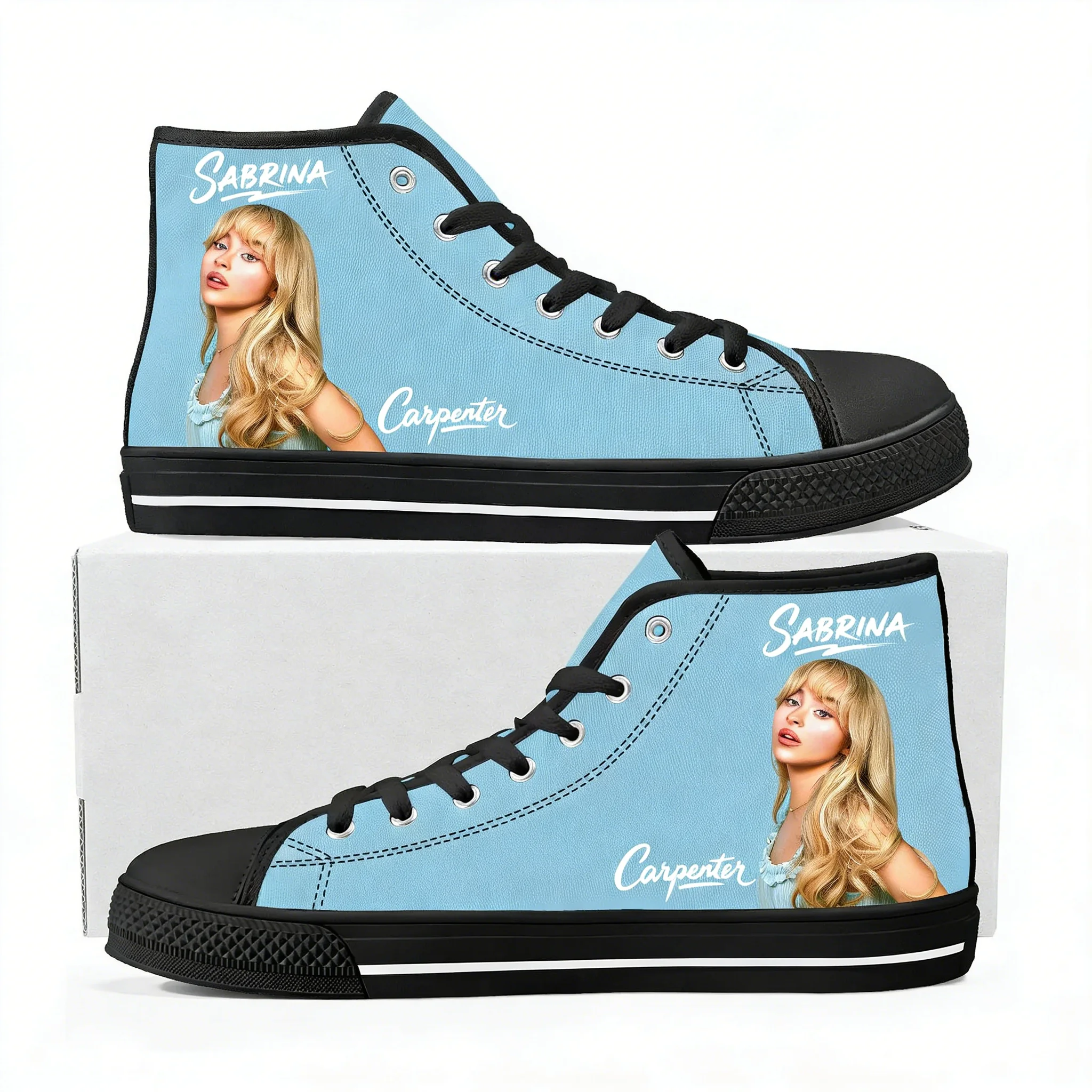 Photography Jokes - Sabrina Carpenter High Top Shoes Men