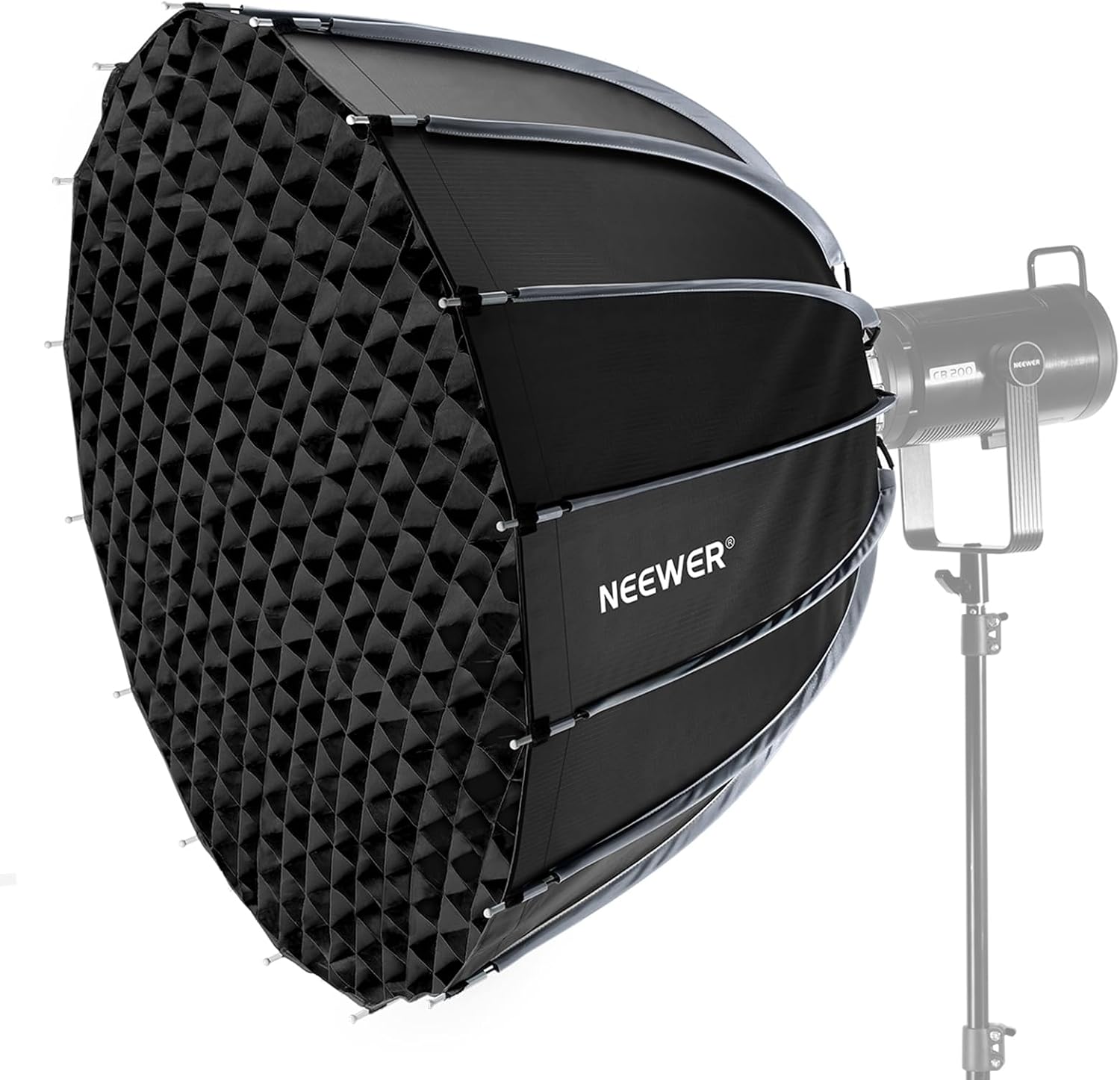 Photography Kit Pro - Parabolic Softbox with Bowens Mount, 35.4-Inch