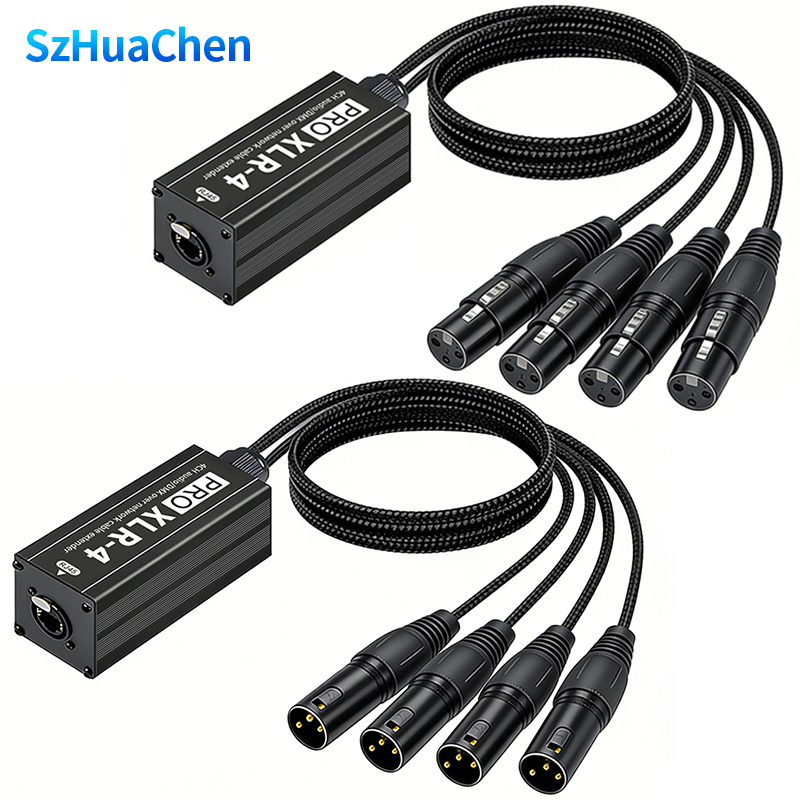 Photography Kit Pro - RJ45 Cat5 Cat6 to 4 Channel