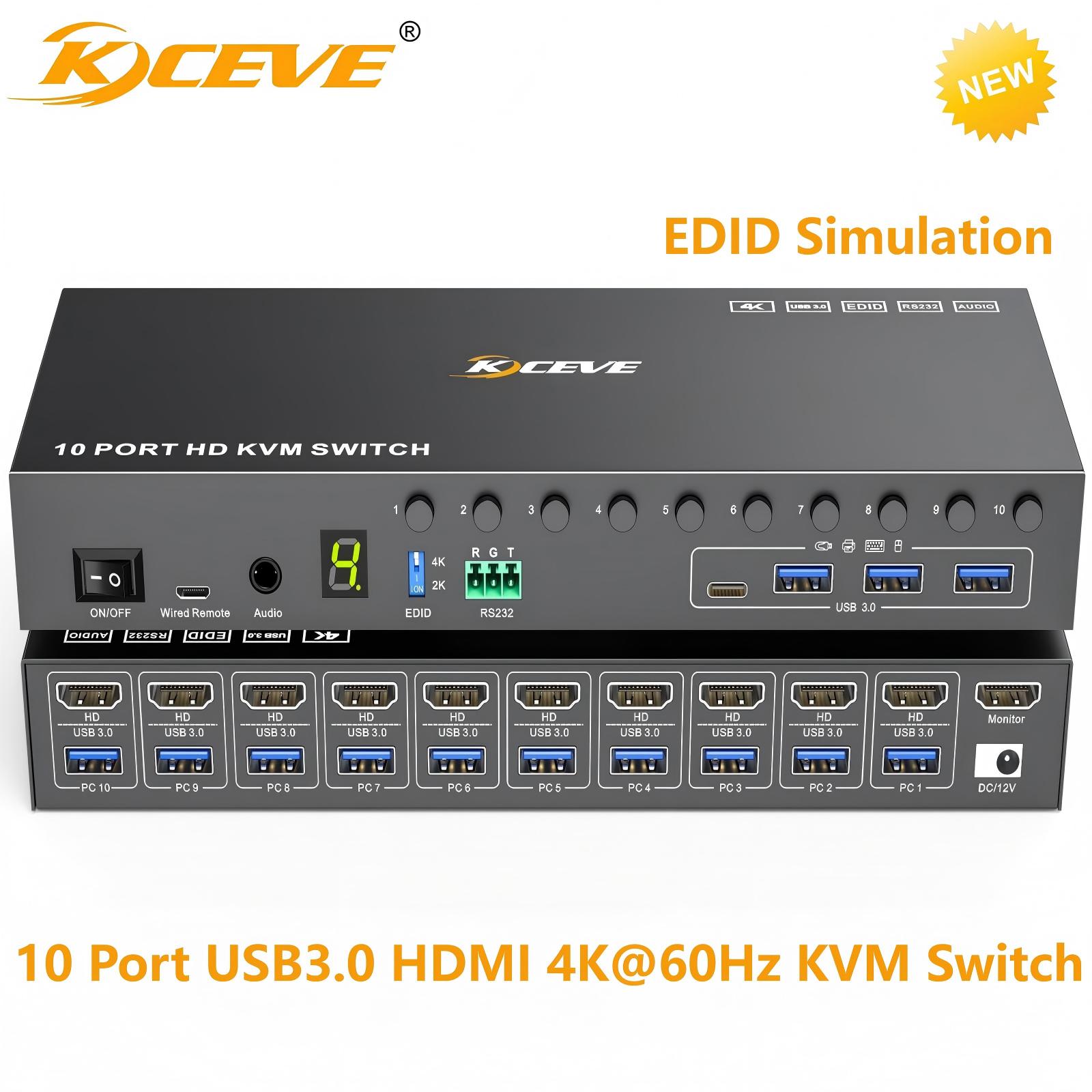 10 Port 8 Port KVM Switch HDMI - огляд і ціна Photography Simulator