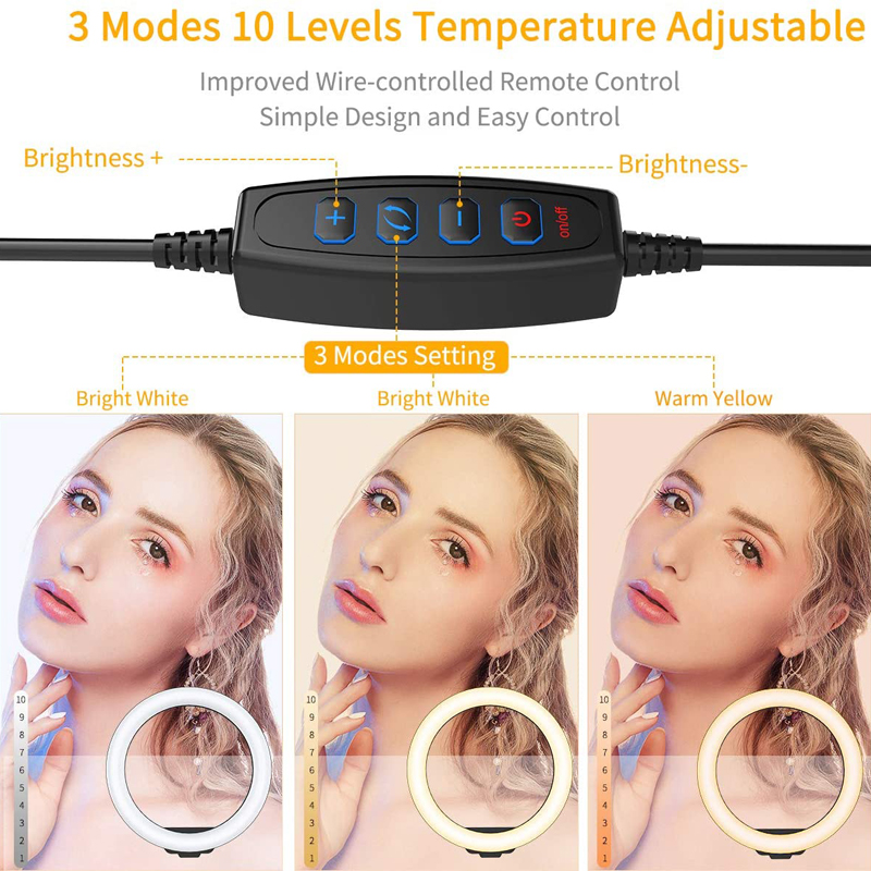 16/26/33cm Selfie Ring Light P - огляд і ціна Photography Kit Pro