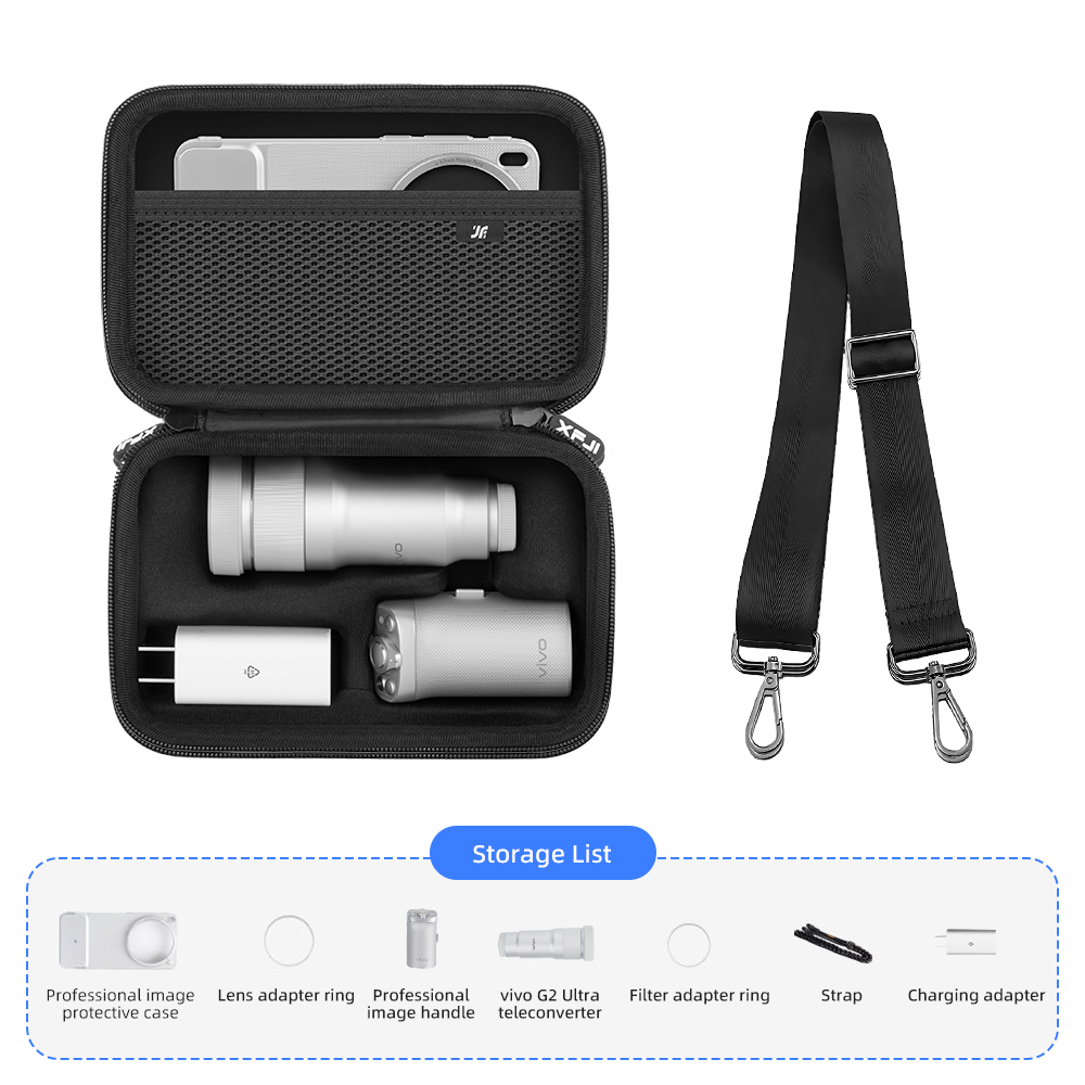 XFJI Storage Bag Case PU Drop- - огляд і ціна Photography Kit Vivo X300