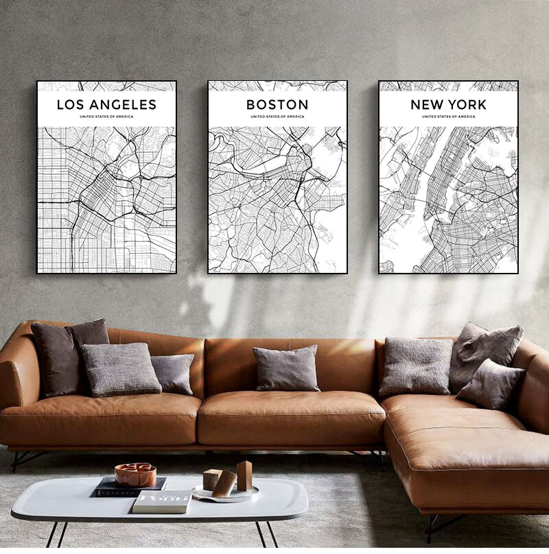 Prints Nordic Style Paintings  - огляд і ціна Photography New York