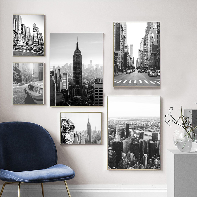 1pc frameless Canvas painting  - огляд і ціна Photography New York