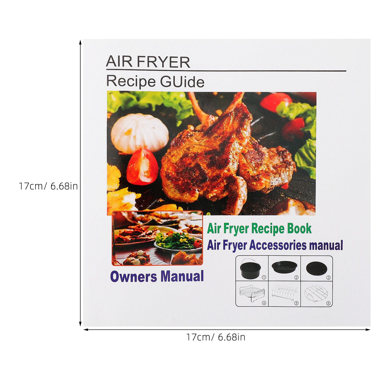 Air Fryer Cooking Book English - огляд і ціна Photography Yearbook