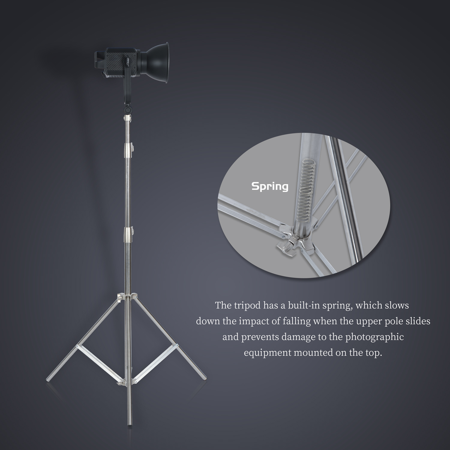 SH 2.8M Stainless Steel Light  - огляд і ціна Photography Darkroom