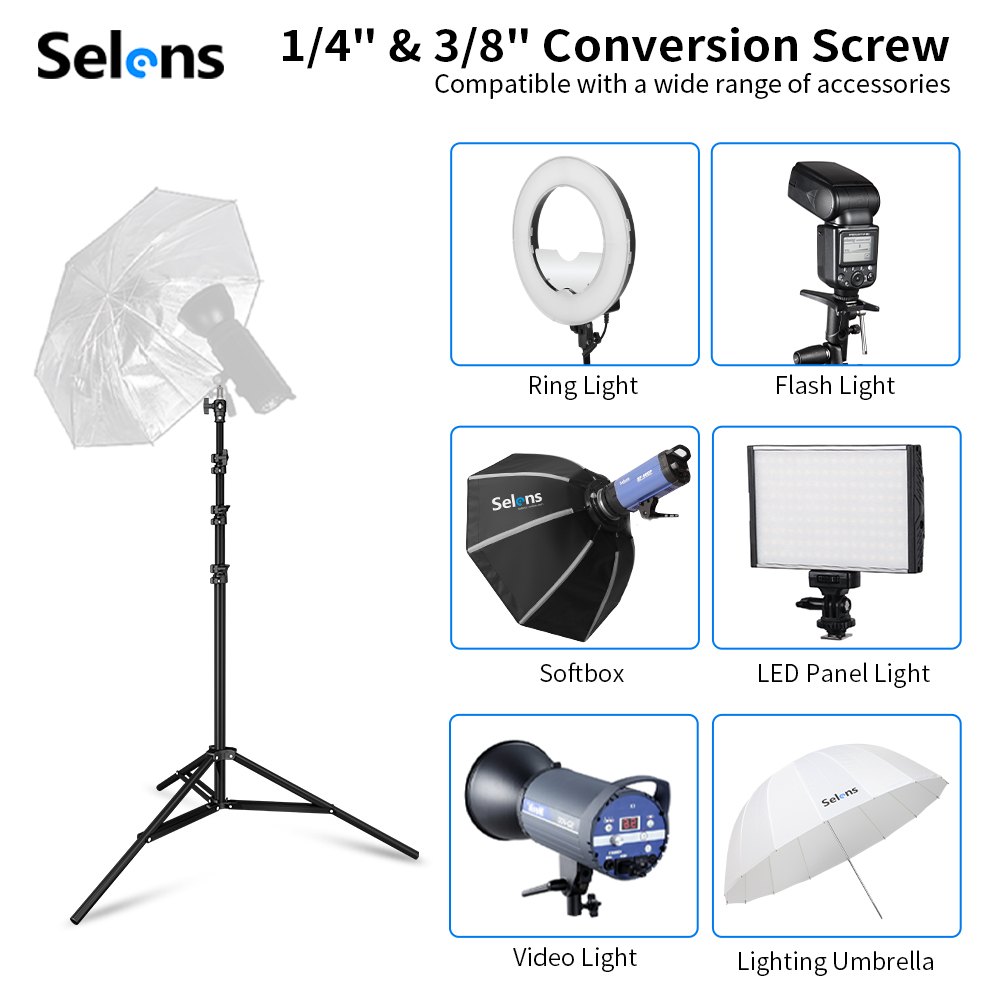 Selens 2.2~3.95m Air-Cushion L - огляд і ціна Photography Kit Pro