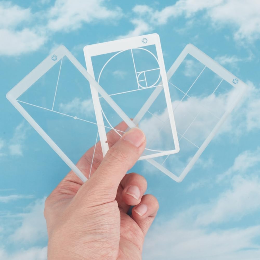 3pcs Golden Ratio View Finder  - огляд і ціна Photography Golden Ratio