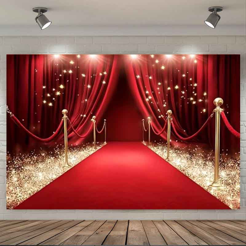 Red Carpet Theme Backdrop Bann - огляд і ціна Photography Oscar