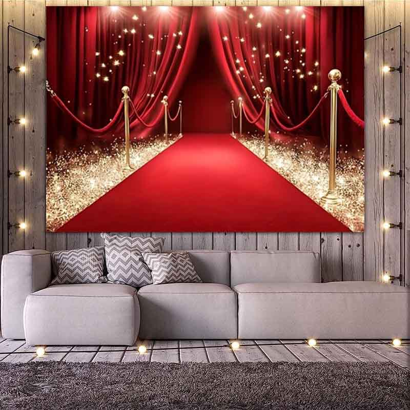 Red Carpet Theme Backdrop Bann - огляд і ціна Photography Oscar