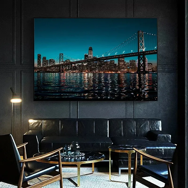New York City Night Skyline La - огляд і ціна Photography New York