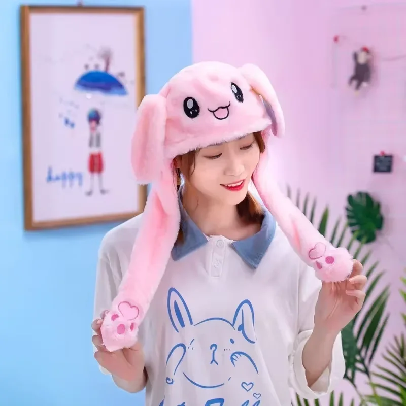 Cute Plush Bunny Hat Pop Up Ea - огляд і ціна Photography Jokes