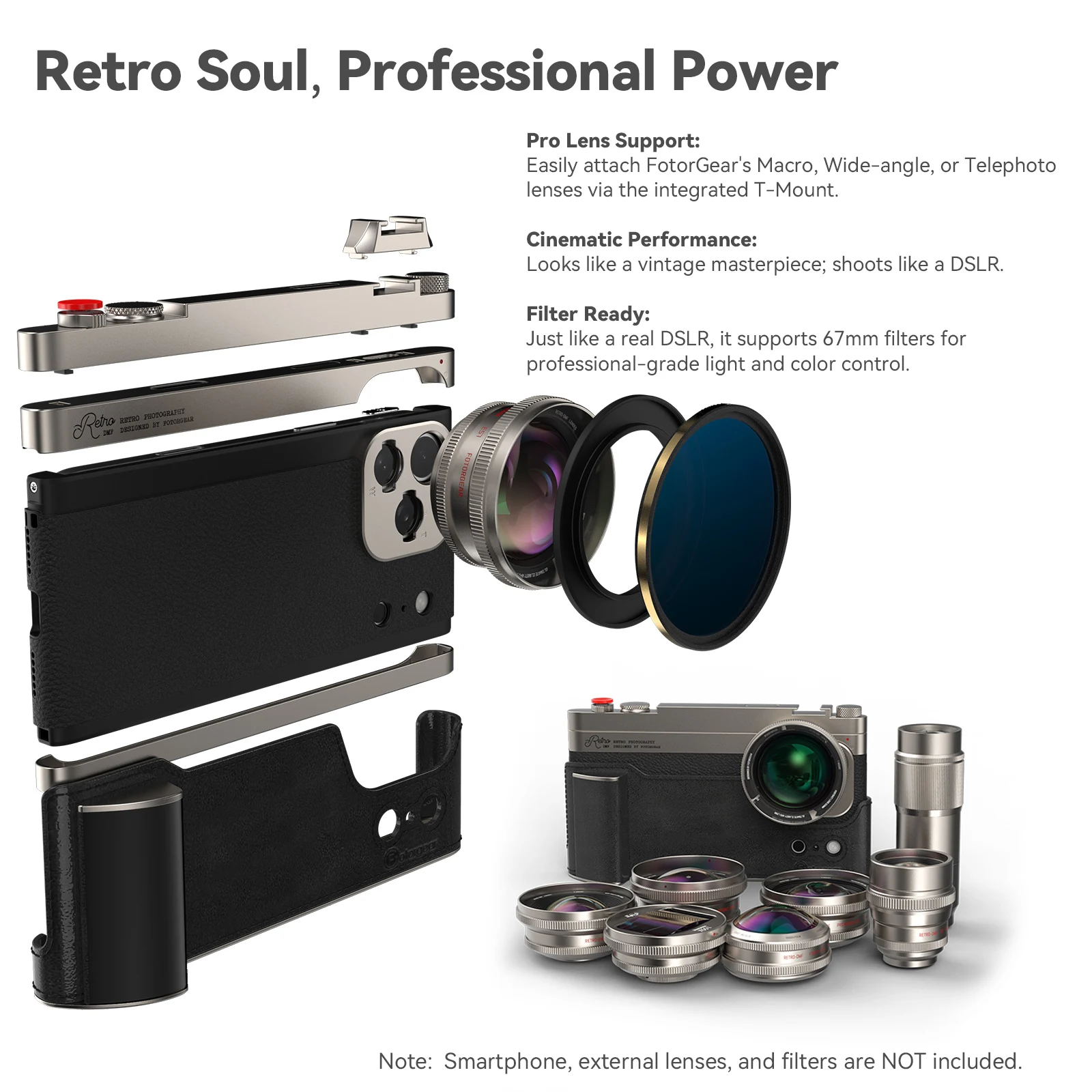 Fotorgear Retro Mobile Phone C - огляд і ціна Photography Kit Pro