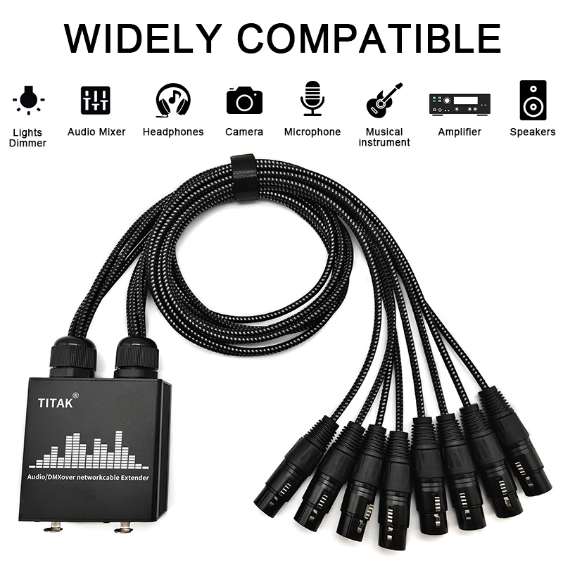 8 Channel XLR Snake Cable with - огляд і ціна Photography Kit Pro