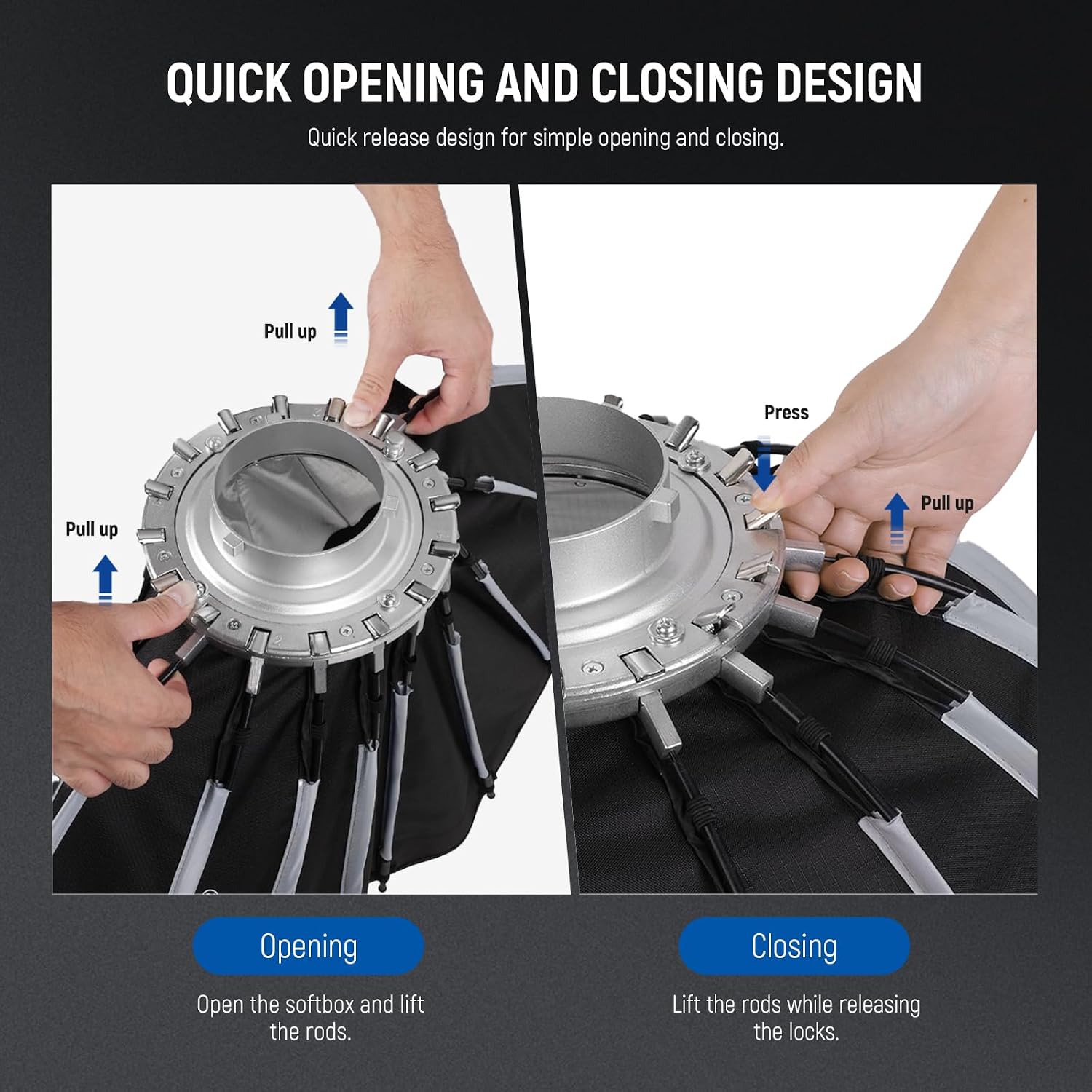 Parabolic Softbox with Bowens  - огляд і ціна Photography Kit Pro