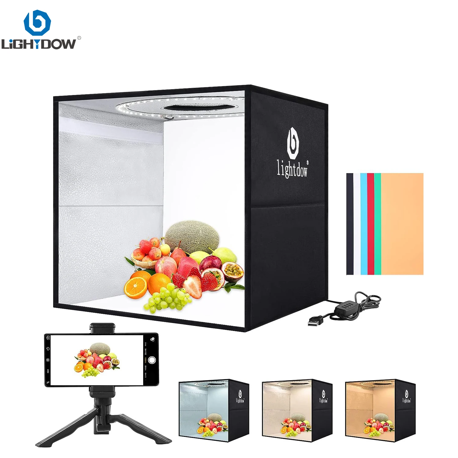 Lightdow Dimmable Photo Box LE - огляд і ціна Photography Darkroom