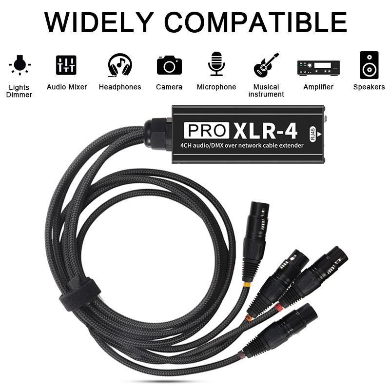 RJ45 Cat5 Cat6 to 4 Channel XL - огляд і ціна Photography Kit Pro