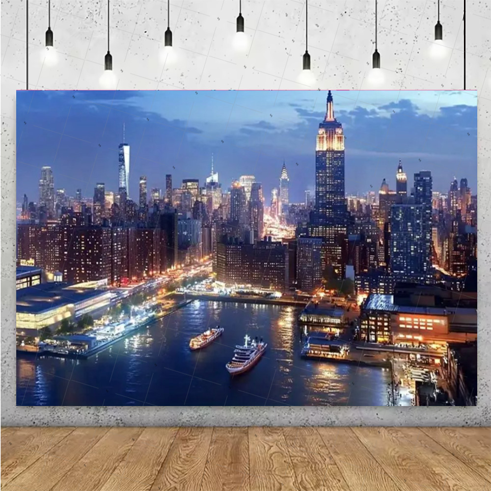 Night View High-Rise Building  - огляд і ціна Photography New York