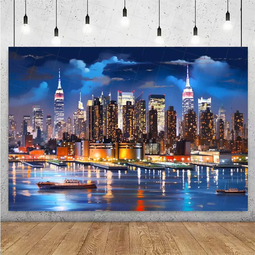 Night View High-Rise Building  - огляд і ціна Photography New York