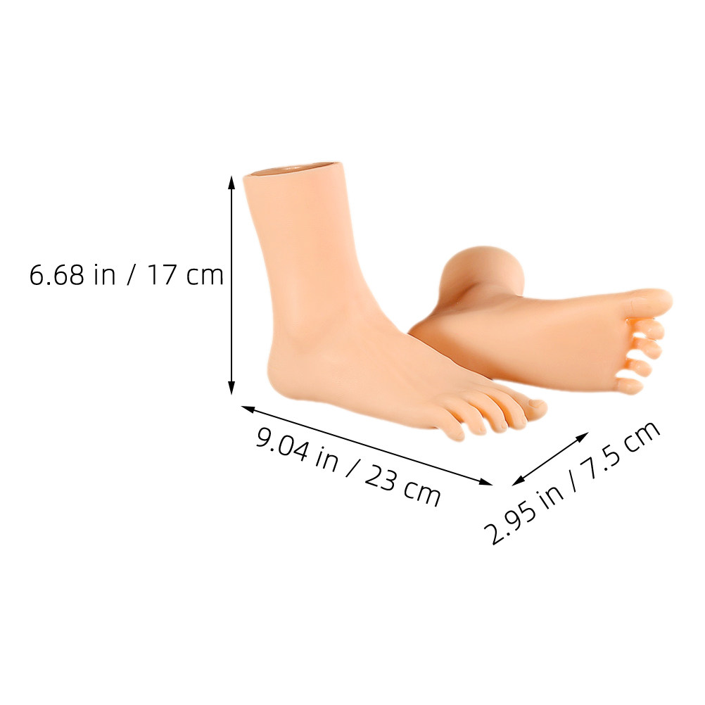 1 Pair Simulation Foot Skin-Co - огляд і ціна Photography Simulator